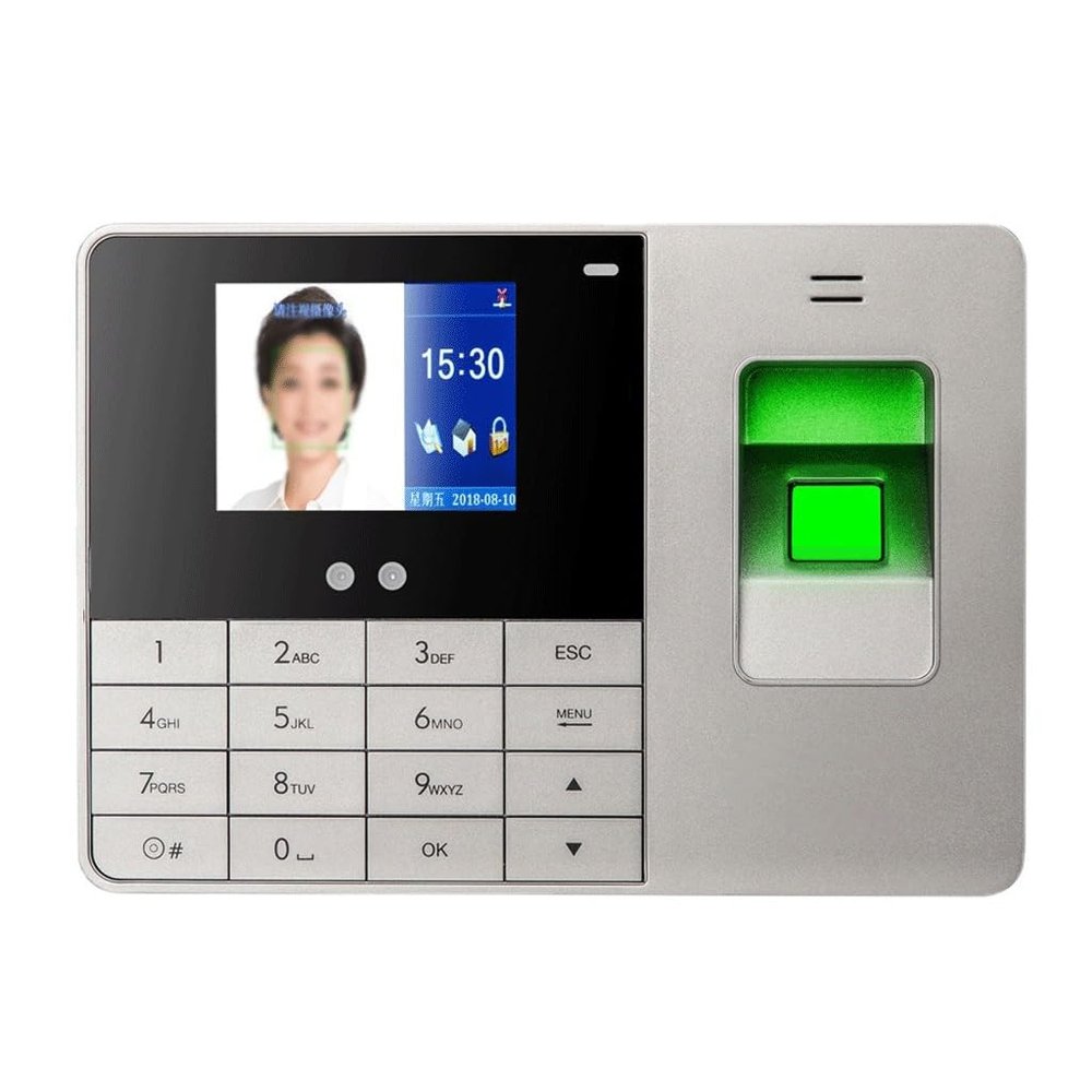 ELUKHT Attendance Machine Fingerprint Password Mixed Recognition Attendance Work Sign in