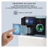 ELUKHT Time Clock, USB/IP Card Biometric Fingerprint Recognition Time Attendance Machine Time Clcok Time Recorder (id) view 3