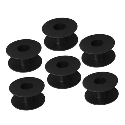 JECOMPRIS 6pcs Plastic Cable Spools Wire Management Holders for Extension Cord and Rope Storage Smooth Operation for Crafts and Repairs Wear-resistant Plastic Design