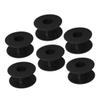 JECOMPRIS 6pcs Plastic Cable Spools Wire Management Holders for Extension Cord and Rope Storage Smooth Operation for Crafts and Repairs Wear-resistant Plastic Design view 1