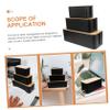 ARTIBETTER 3pcs Cord Management Box with Lids Cable Organizer for Cords Chargers Multi-Functional Storage view 3