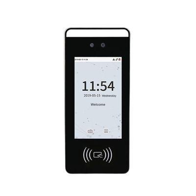 ELUKHT Time Clock, Visible Light Biometric Palm Face Recognition Card Door Access Control Time Attendance Machine (Speedface-h5l-ic-1)