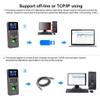 ELUKHT 2.4Inch TCP/IP/USB Biometric Keypad Fingerprint Access Control System Electronic Time Clock Attendance Machine view 3