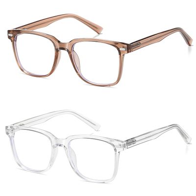 Amcedar Blue Light Glasses For Woman Computer Eyeglasses Anti Eyestrain Glare Protection Blue Light Blocking Glasses