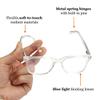 Amcedar Blue Light Glasses For Woman Computer Eyeglasses Anti Eyestrain Glare Protection Blue Light Blocking Glasses view 2