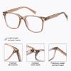 Amcedar Blue Light Glasses For Woman Computer Eyeglasses Anti Eyestrain Glare Protection Blue Light Blocking Glasses view 3