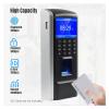 ELUKHT Time Clock, Time Clock,M12 Access Control Attendance Machine Biometric Fingerprint Recognition Color Screen Built-in Doorbell USB Download for Office view 3