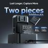 BOBLOV Body Camera 4K B4K6 with 2PCS 3000mAh Batteries, 256GB Body Cam with GPS Tracking, and Convenient Charging Dock 8-10 Hours Recording for Law Enforcement, Outdoor Adventures view 3