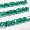 115Pieces OEM Heigth Clear Keycaps Set With Backlit For Mechanical Keyboards Upgrades Your Keyboard Pattern view 3