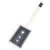1x3 Matrix Array Membrane Switch Monitor Switch Matrix Keyboard Membrane keypad Control Panel 1x3 36x55MM view 2