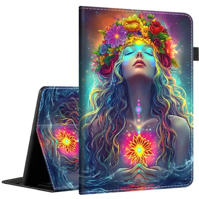 Case for 6.8" Kindle Paperwhite (11th Gen-2021) and Kindle Paperwhite Signature Edition, Light Shell Cover with Auto Wake/Sleep for Kindle Paperwhite 2021 E-Reader, Mandala of The Heart