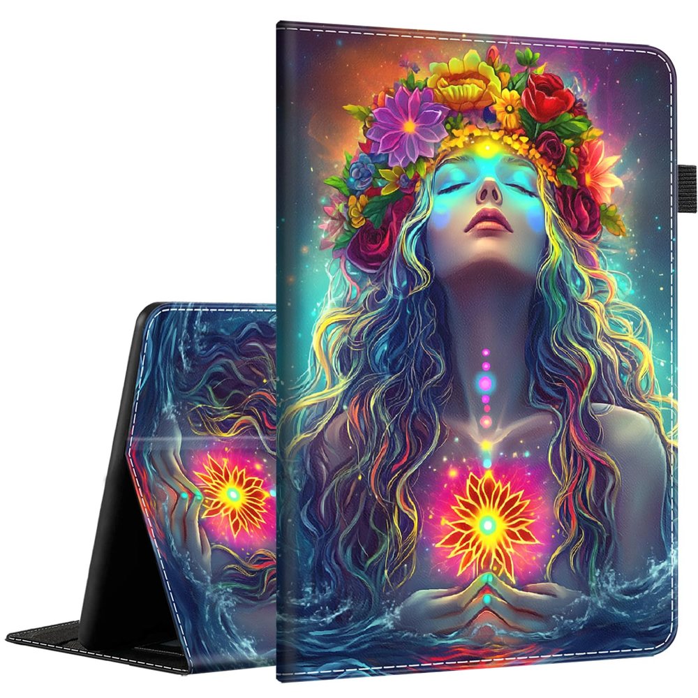 Case for 6.8" Kindle Paperwhite (11th Gen-2021) and Kindle Paperwhite Signature Edition, Light Shell Cover with Auto Wake/Sleep for Kindle Paperwhite 2021 E-Reader, Mandala of The Heart