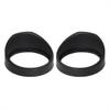 Lab Microscope Accessories 2Pcs Microscope Eyepiece Cup Rubber Eyepiece Cover Guards Eyeshields Telescope Protector Rubber Eyecups 33/36mm(Small) view 1