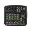 6-channel Audio Mixer Mixing Console Led Screen Built-in Soundcard Bt Connection with 2-band Eq Gain Delay Control view 2
