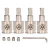 0GA 4GA Brass Wear Power Ground Input Reducer Car Audio view 1
