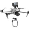 Wtohoby Panorama Action Camera Mouth for DJI Air 3S / Air 3 Drone with 1/4 Inch Screw Upper Adapter for Insta360 GO Ultra/X5/DJI Action 6/5 Pro/Nano/Pockt 3 Series Action Camera Extension Bracket view 1