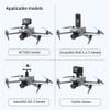 Wtohoby Panorama Action Camera Mouth for DJI Air 3S / Air 3 Drone with 1/4 Inch Screw Upper Adapter for Insta360 GO Ultra/X5/DJI Action 6/5 Pro/Nano/Pockt 3 Series Action Camera Extension Bracket view 4