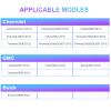 1+32G Android 13 Double Din Car Stereo for Chevrolet/GMC/Buick with 10.1 Inch Touchscreen Radio Built-in Wireless Carplay/Android Auto/GPS/Bluetooth/FM/AUX-in/Steering Wheel Controls/Backup Camera view 3
