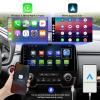 2+32G Android 13 Double Din Car Stereo for Honda CR-V 2017-2021 with 10.1 Inch Touchscreen Radio Built-in Wireless Carplay/Android Auto/GPS/Bluetooth/FM/AUX-in/Steering Wheel Controls/Backup Camera view 3