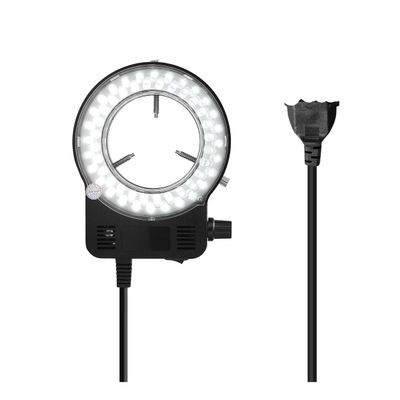 JOEBO Microscope Kit LED Round Light for Microscope Lamp for Microscope Brightness Microscope Lens Adapters(Black)