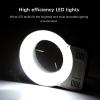 JOEBO Microscope Kit LED Round Light for Microscope Lamp for Microscope Brightness Microscope Lens Adapters(Black) view 3