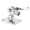 Stainless Steel VHF Antenna Ratchet Mount Dual Axle Adjustable Base for Marine Boat 1-14in Thread view 2