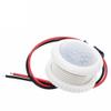 220V 50HZ PIR IR Infrared Human Induction Lamp Switch Light Control Ceiling Light Motion Sensor On Off 3-6m Top view 1