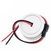 220V 50HZ PIR IR Infrared Human Induction Lamp Switch Light Control Ceiling Light Motion Sensor On Off 3-6m Top view 4