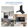 ADPVRLUQ A Pair of TV Stand Bases are Suitable for 32-65 inch LCD TVs. Not Suitable for TVs. Black TV Stand Table Stand. view 4