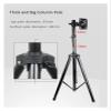 ADPVRLUQ DL-ST100 10"-27" TV Tripod Floor Standing LCD Monitor Stand Height Adjustable 180 cm 150 cm 120 cm 360 Degree Swivel tilt Swivel Steel view 3