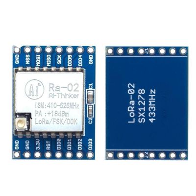 433MHZ SX1278 LoRa Module 433M 10KM Ra-02 Wireless Spread Spectrum Transmission Board 2.4G IPX Antenna for Smart Home