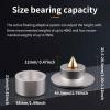 4-Piece Aluminum Alloy Audio Amplifier Feet with Shock Absorber  HiFi Foot Pads for Speakers & CD Players (Silver 1box (4pcs)) view 4