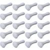 Nylon Cable Ties Self-Locking Wire Zip Ties Kit, Heavy Duty Plastic Fasteners for Home, Office, Electrical & Industrial Use (WHITE,8x300mm-250PCS,20 Pack) view 1