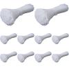 Nylon Cable Ties Self-Locking Wire Zip Ties Kit, Heavy Duty Plastic Fasteners for Home, Office, Electrical & Industrial Use (WHITE,8x300mm-250PCS,10 Pack) view 1