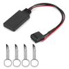 aqxreight Car Bluetooth Module AUXIN Cable Wireless Audio Adapter ABS Black AUX Adapter Fit for Focus Mondeo 6000 CD Transit C Max view 1