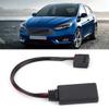 aqxreight Car Bluetooth Module AUXIN Cable Wireless Audio Adapter ABS Black AUX Adapter Fit for Focus Mondeo 6000 CD Transit C Max view 2