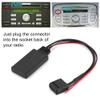 aqxreight Car Bluetooth Module AUXIN Cable Wireless Audio Adapter ABS Black AUX Adapter Fit for Focus Mondeo 6000 CD Transit C Max view 3