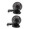 Angoily 2pcs Car Mounted Usb Cooling Fan Portable Vehicle Fan for Car Compact Desk Electric for Travel Bedroom Outdoor Use Easy to Install Design view 1