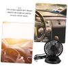 Angoily 2pcs Car Mounted Usb Cooling Fan Portable Vehicle Fan for Car Compact Desk Electric for Travel Bedroom Outdoor Use Easy to Install Design view 3