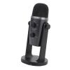 Akozon USB Condenser Microphone Clear Sound Gaming Computer Tablet Aluminum Alloy Wired Connection view 3