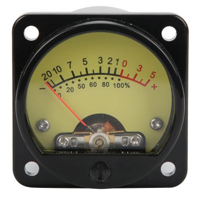 45mm Power Amplifier, Tube VU Level Meter with Backlight, Embedded Installation for Stereo Amplifier Board, with Driver Board, for 5W60W Power Amplifiers (TS-45-Y DC500UA)