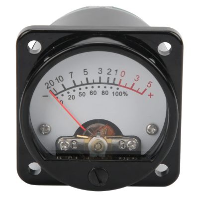 45mm Power Amplifier, Tube VU Level Meter with Backlight, Embedded Installation for Stereo Amplifier Board, with Driver Board, for 5W60W Power Amplifiers (TS-45-W DC500UA)