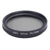 Circular Polarizing Lens Filter, Camera Lens Polarization Filter, CPL Polarizer Neutral Protective for Camera, Aluminum Alloy Frame, Thin, Multi Layer Coating (37MM) view 1