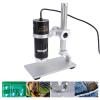 USB Digital Microscope Camera 10X-280X Magnification with Stand 8 LED Ring Lighting for Win 7 8 10 view 3