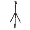 Compact Camera Tripod with 360 Ball Head, 5 Section Height Adjustable Tripod for DSLRs, Mirrorless Cameras, Smartphones, Aluminum Alloy, Load 5kg view 1