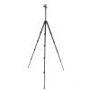Compact Camera Tripod with 360 Ball Head, 5 Section Height Adjustable Tripod for DSLRs, Mirrorless Cameras, Smartphones, Aluminum Alloy, Load 5kg view 3