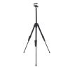 Compact Camera Tripod with 360 Ball Head, 5 Section Height Adjustable Tripod for DSLRs, Mirrorless Cameras, Smartphones, Aluminum Alloy, Load 5kg view 4