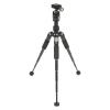 Camera Tripod Lightweight Portable Tripod with Phone Clip 360 Degree Ball Head Height Adjustable for Travel Outdoor Aluminum Alloy view 3