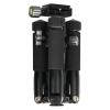 Camera Tripod Lightweight Portable Tripod with Phone Clip 360 Degree Ball Head Height Adjustable for Travel Outdoor Aluminum Alloy view 4