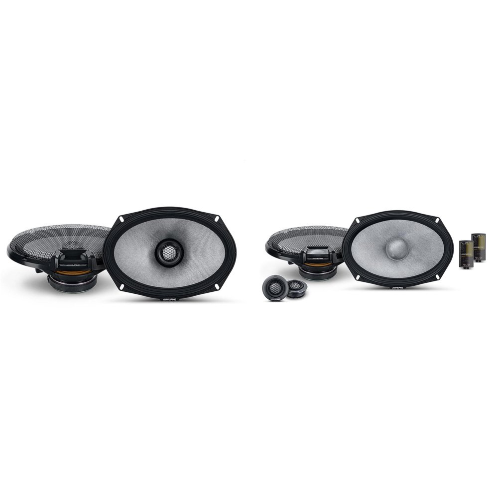 Alpine R2 6x9 Coaxial and Component Bundle R2-S69C, R2-S69 Audio Upgrade